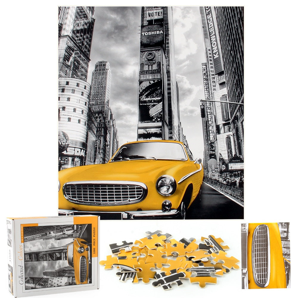 1000-piece 3D puzzle New York Street Thicken Paper Jigsaw