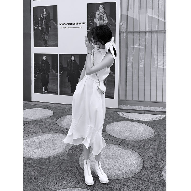 Soft white dress