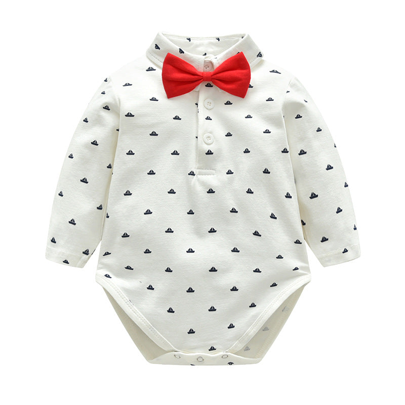 Three-piece children's suit for one year old