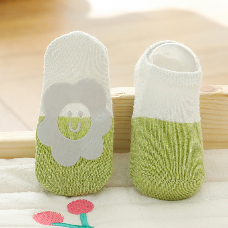 Baby Socks Combed Cotton 21 Summer Baby Toddler Socks Spring Infant Children's Socks Sunflower