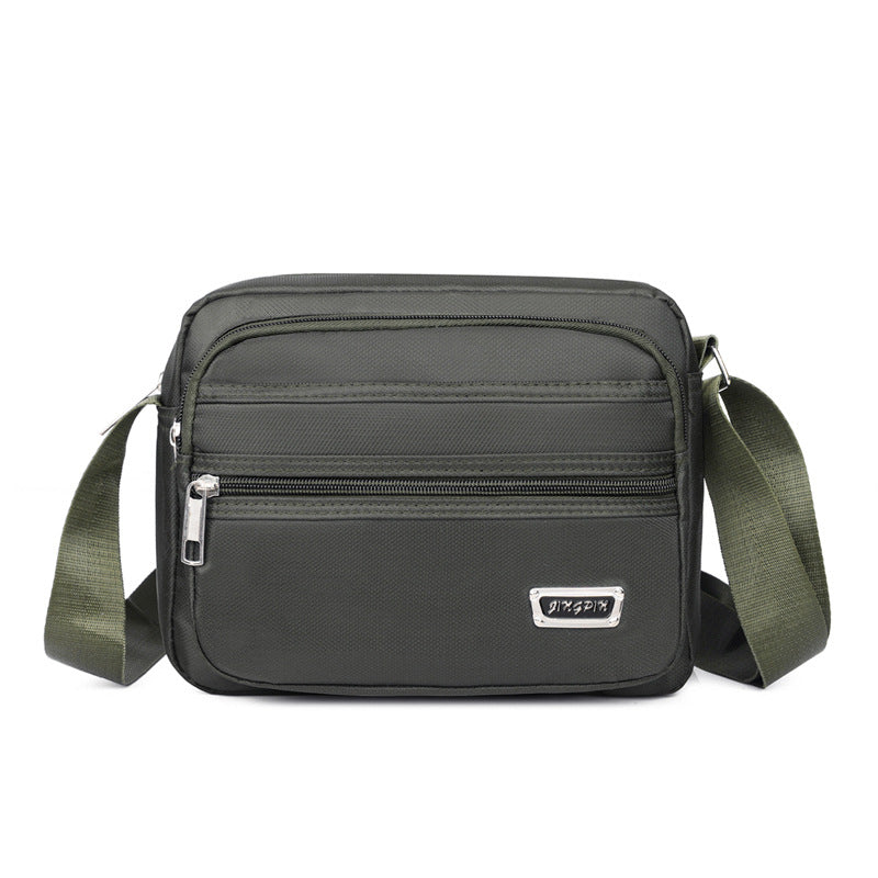 Shoulder Bag Do Business  Collect Money, Messenger Bag  Men's Multi-Layer Cash Register Bag, Leisure Large-Capacity Travel Bag