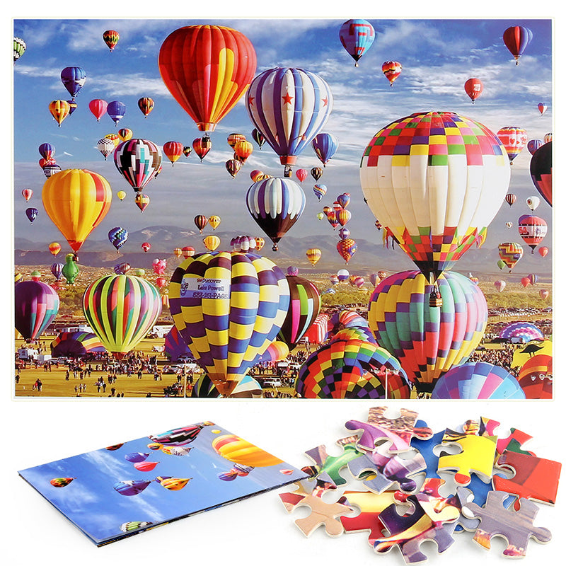 Customized Thickened Paper Jigsaw Puzzle Toy For Scenic Spots And Historical Sites