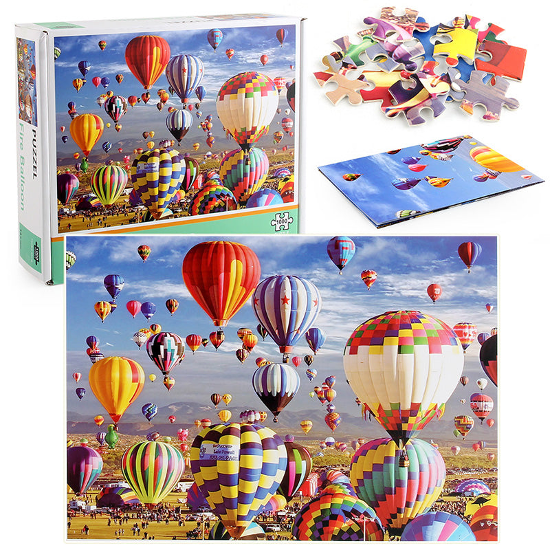 Customized Thickened Paper Jigsaw Puzzle Toy For Scenic Spots And Historical Sites