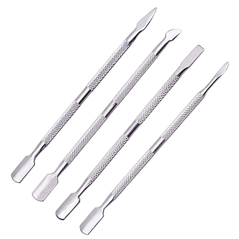 Nail Tools 4-Piece Manicure Set Dead Skin Fork Steel Push Nail Remover Tool