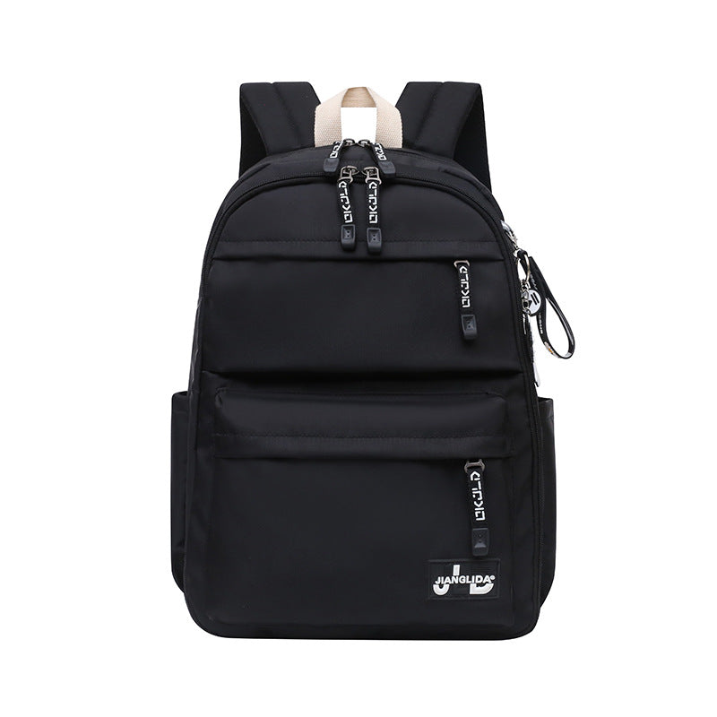 Large capacity school backpack