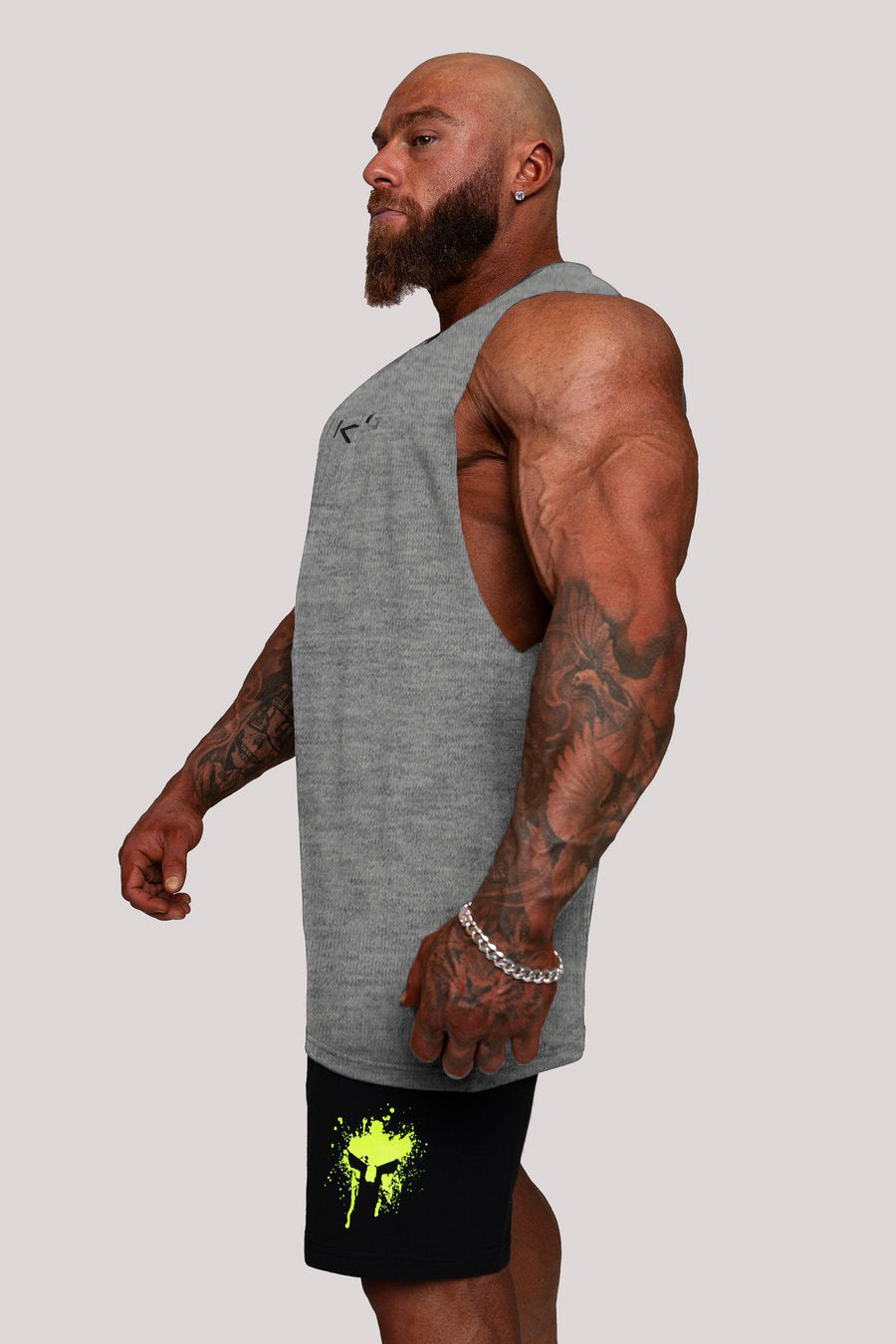 Cross Border Spring And Summer New Muscle Fitness Brothers Outdoor Running Vest Gym Sports Sleeveless Men''S Shirt