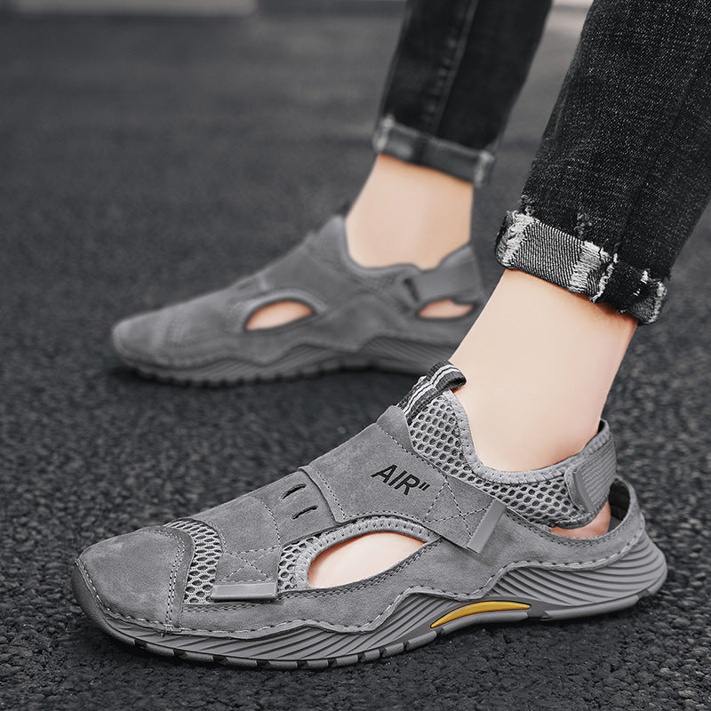 Trendy Sandals Korean Personality Breathable Casual Shoes Outdoor Driving Shoes