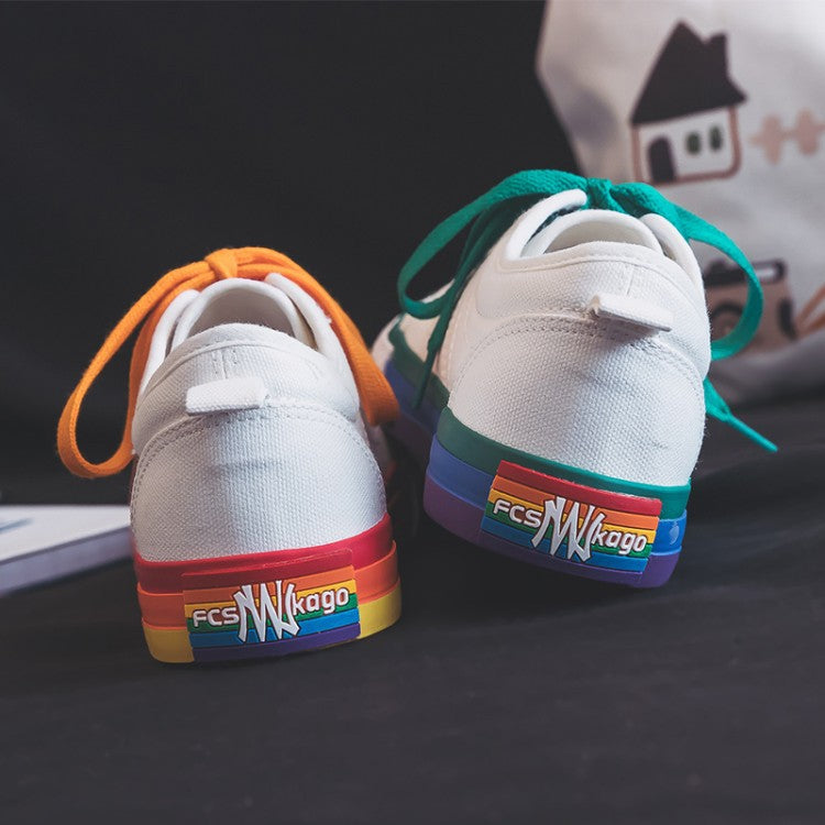 Rainbow Casual Canvas Shoes