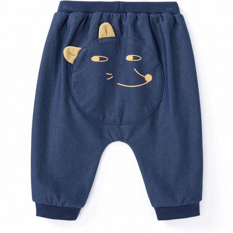 Baby Pants Baby Pp Pants Children'S Clothing Spring And Autumn Pure Cotton