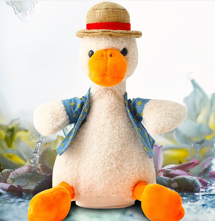 Plush Toy Ragdoll Repeating Duck Doll