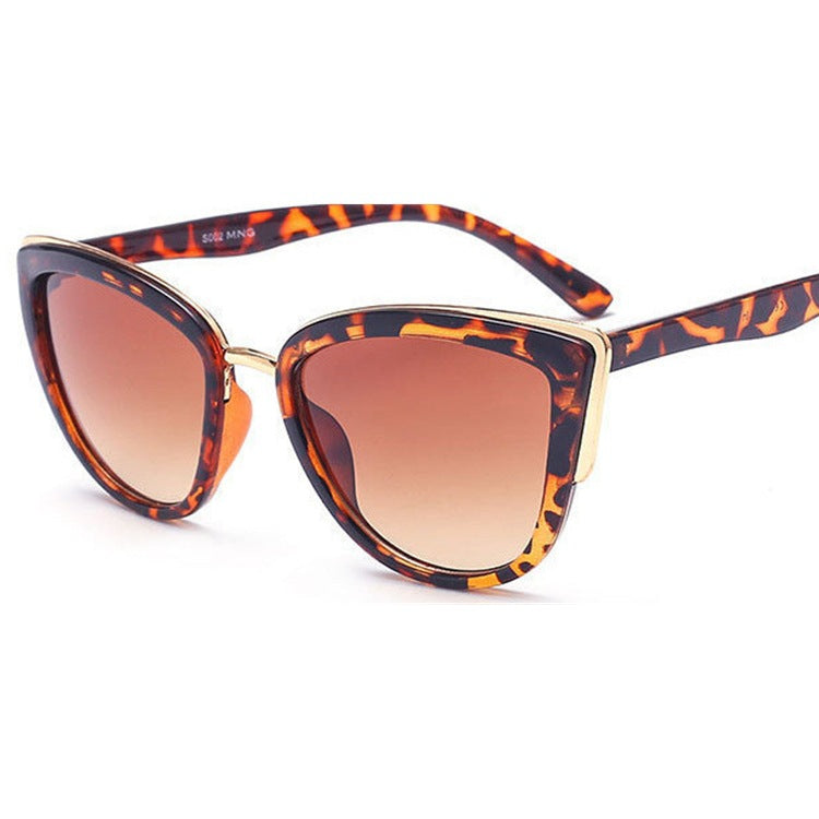 Personalized Cat-Eye Fashion Explosion-Proof Sunglasses UV Protection Ladies Sunglasses