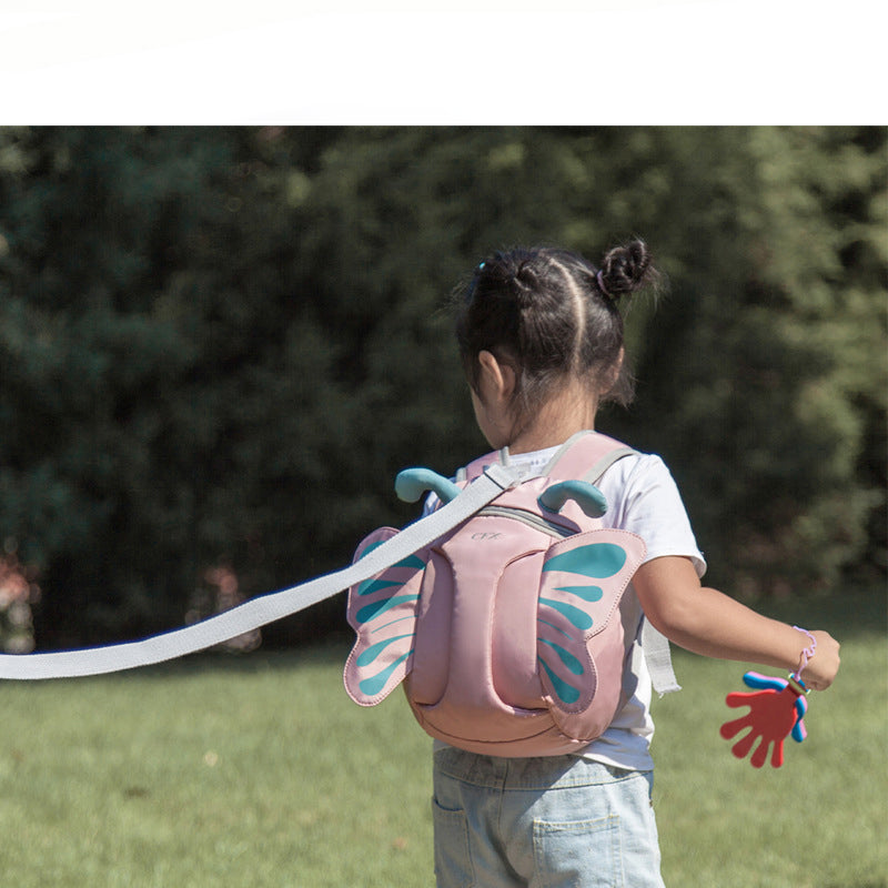 Children'S School Bag Kindergarten Spot Cross-Border Childlike Cute Butterfly Shoulders Cute Baby Snack Backpack