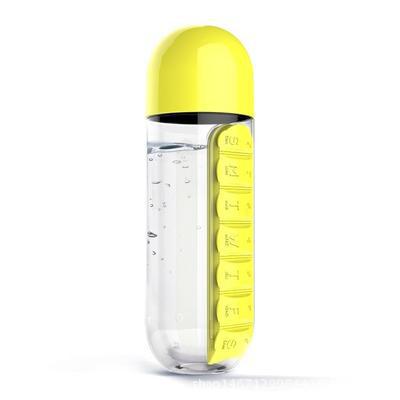 Two-In-One Water Cup Medicine Bottle Box