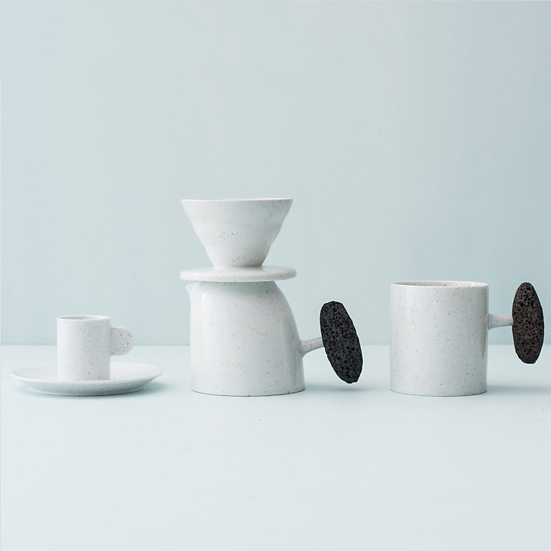 Handmade Ceramic Coffee Cup Set