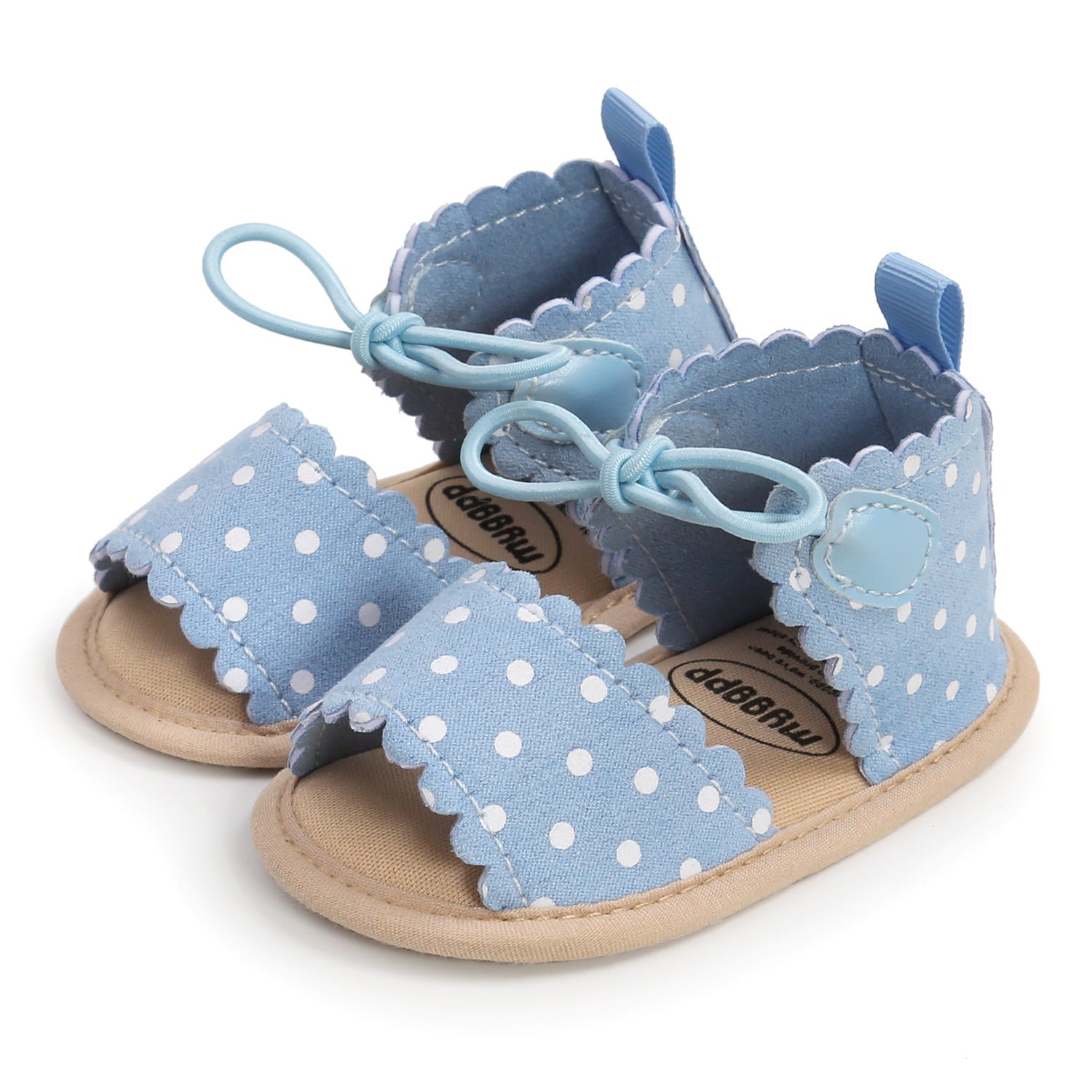 Dot Baby Sandals, Baby Shoes, Toddler Shoes, Women's Bowknot M2009