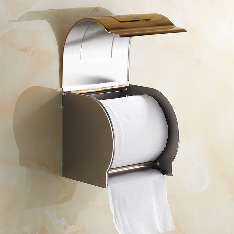 Stainless Steel Gold Waterproof Paper Towel Rack