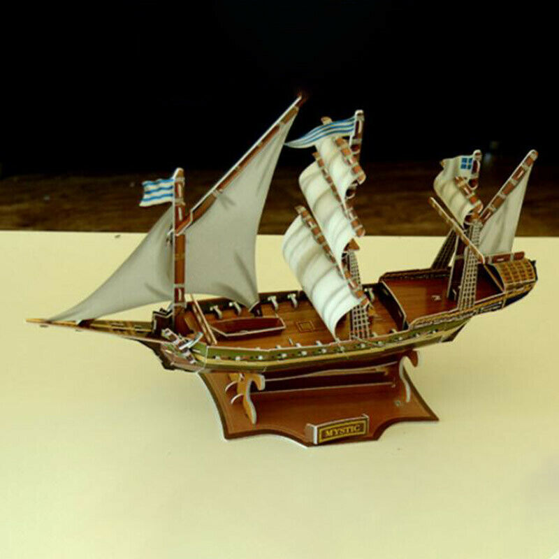 لعبة تجميع ثلاثية الأبعاد على شكل سفينة