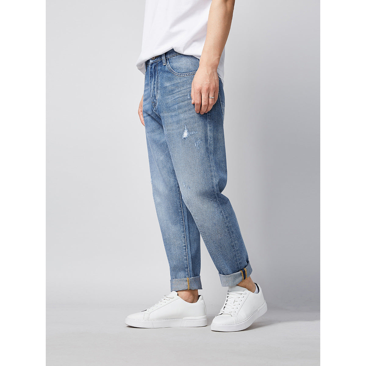Jeans Men'S Casual Pants