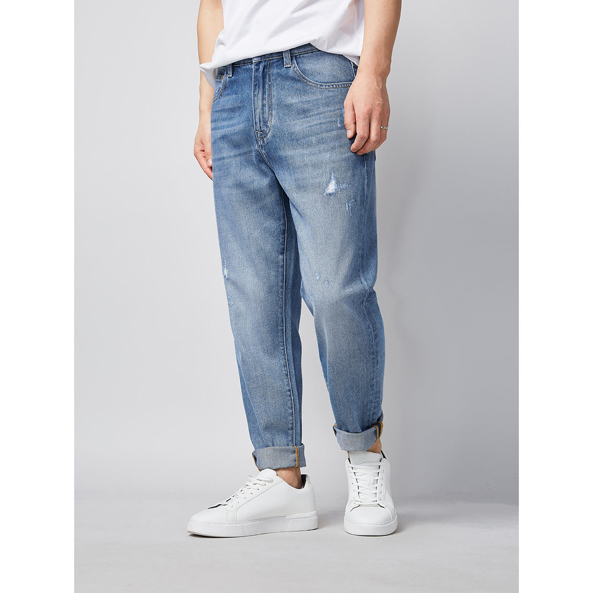 Jeans Men'S Casual Pants