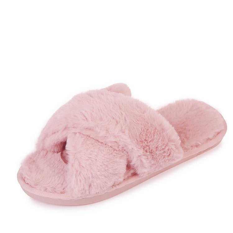 Cotton Slippers Furry