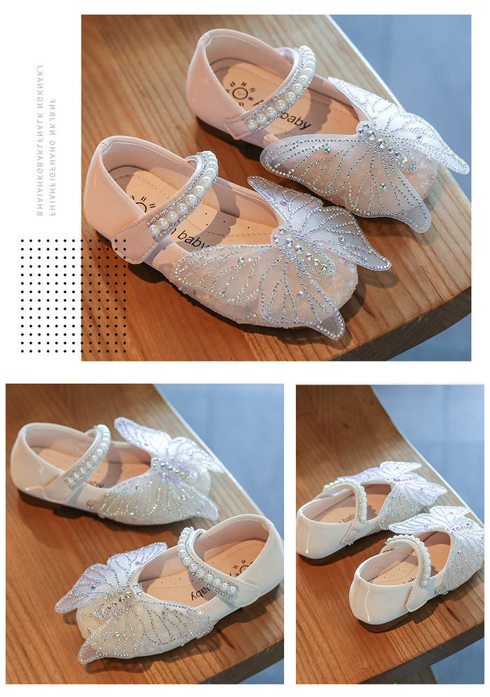 Girl Butterfly Princess Shoes