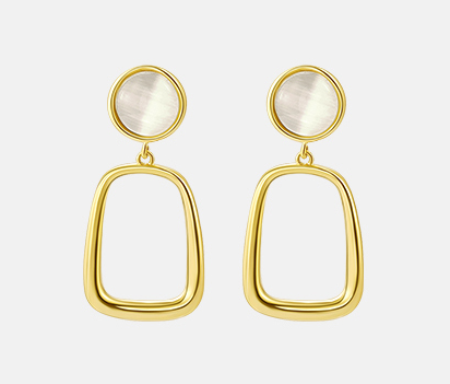 Opal Earrings Female 2021 New Ins Tide Earrings Summer Style High-End Earrings Show Face Small Earrings