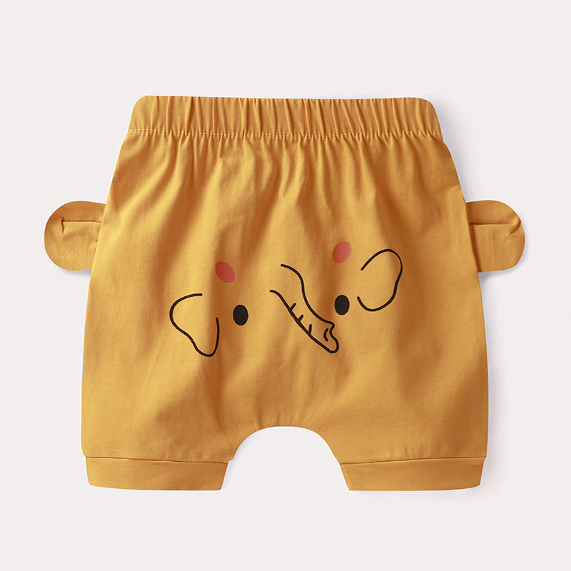Baby Cotton Shorts  Newborn Pants Thin Fashion Casua Pants