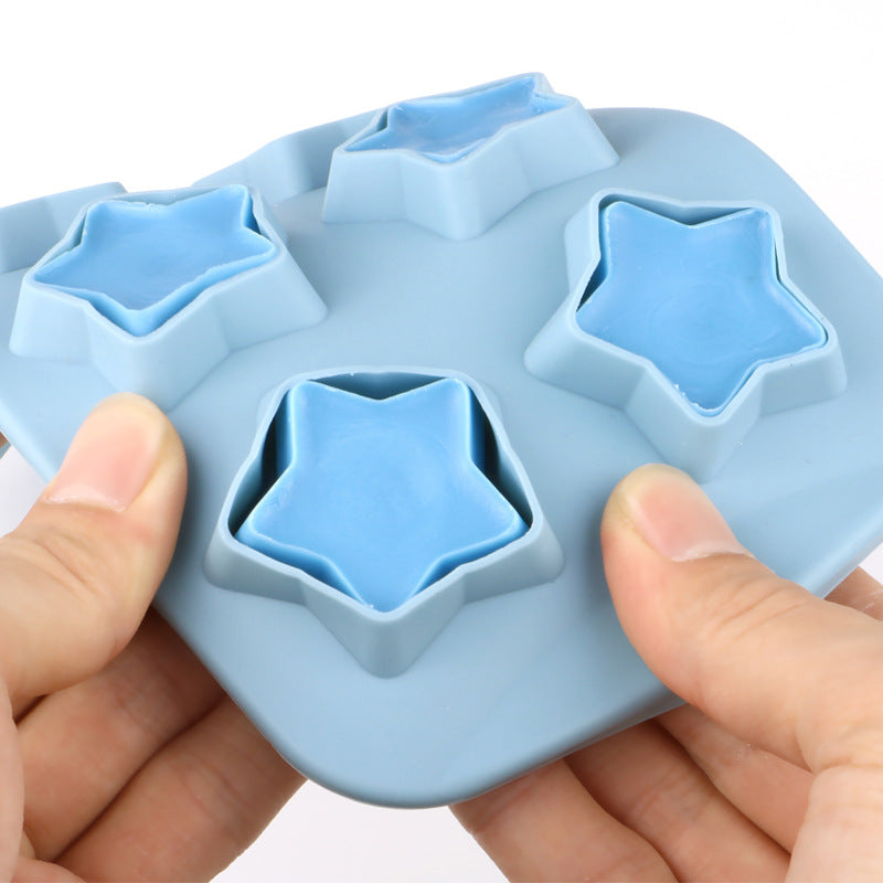 Creative Silicone Five-Star Three-Dimensional Ice Tray