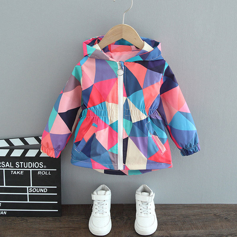Spring Jackets Middle And Small Children's Baby Windbreaker