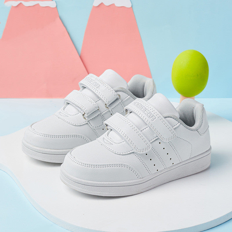 Korean Fashion Boys Low-Top Shoes Girls White Shoes Casual Sports Shoes