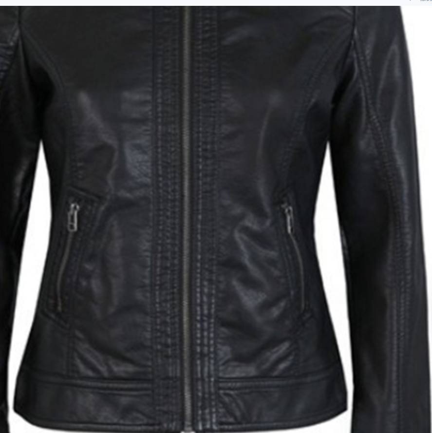 PU Motorcycle Leather Jacket