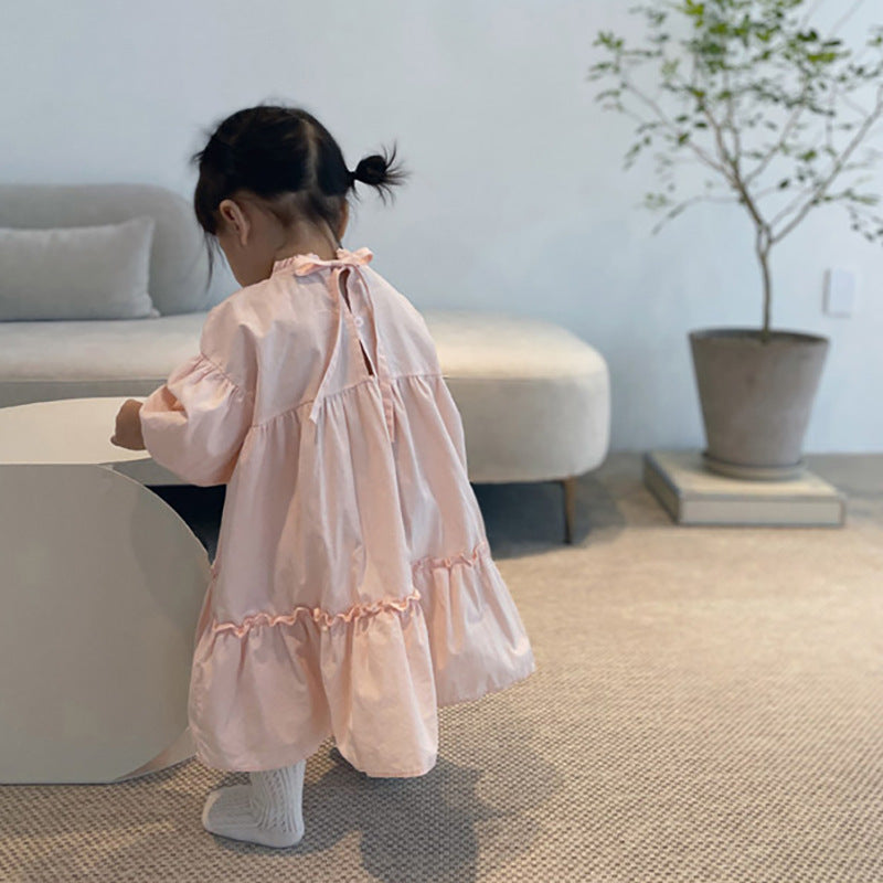 Cross-border Korean Children's Dress For Girls