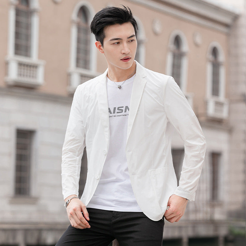Spring And Summer Thin Suit Collar Sun Protection Suit