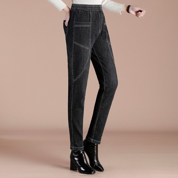 New High-waisted Harem Pants Are Thin And Temperament Cropped Pants