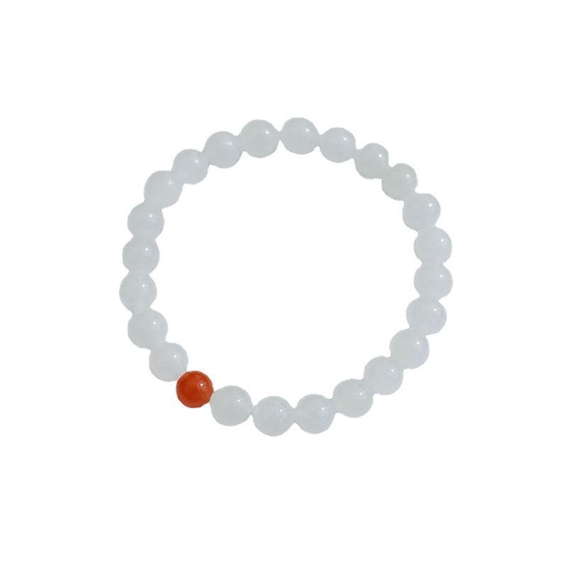 cherry bead bracelet
