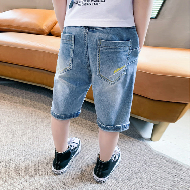 Children's Clothes, Children's Pants, Boy Jeans, Summer Casual Fashion Shorts