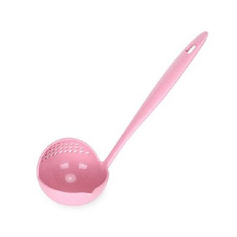 Creative Wheat Straw Two-in-One Kitchen Spoon