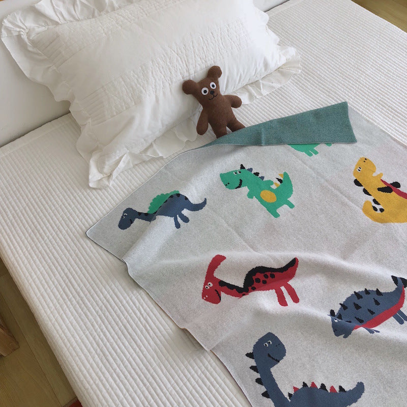 Baby Dinosaur Line Blanket