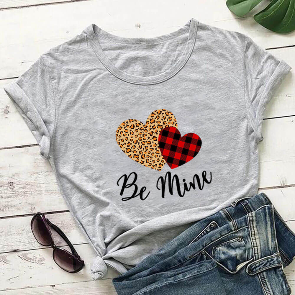 Leopard Print Love Valentine's Day New T-Shirt
