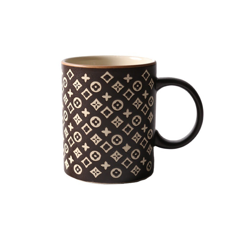 Creative Western Style Retro Ceramic Mug