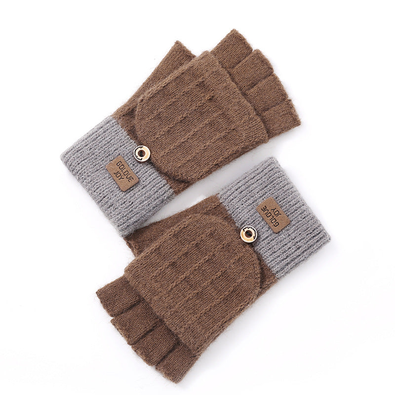 Warm Alpaca Wool Gloves And Windproof