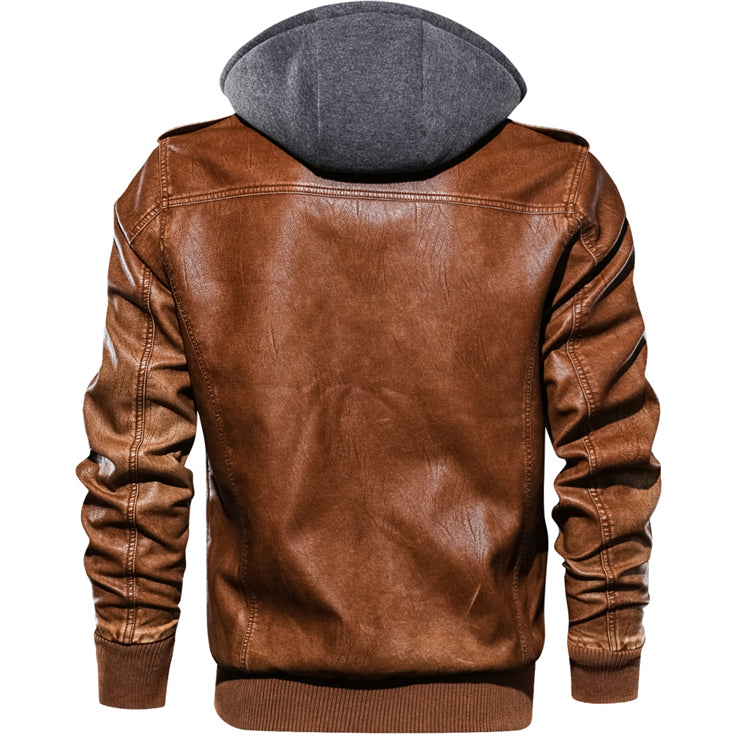 Men's Pu Leather Jacket