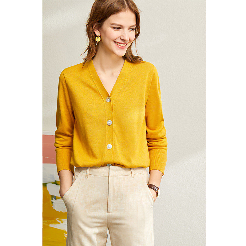 Women's loose-fitting tops with air-conditioning shirts