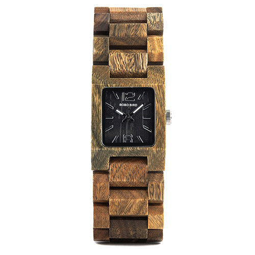 Female Wooden Wrist Watch