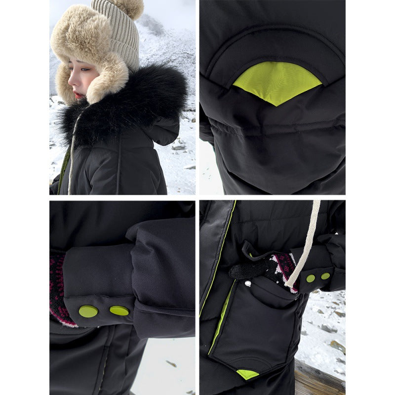 Thick Mid-length Down Padded Coat Women