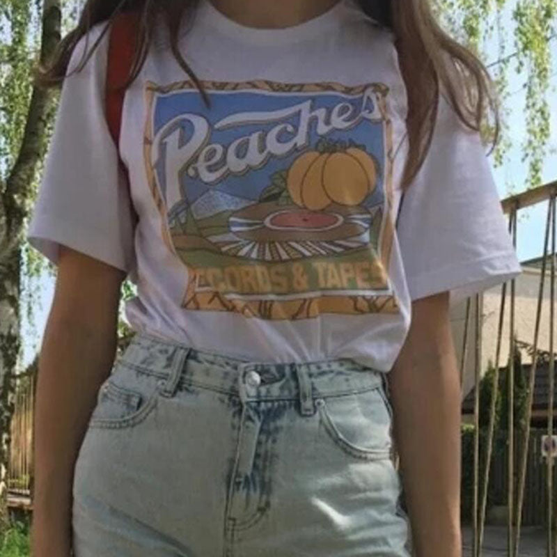 Peaches T-shirt White