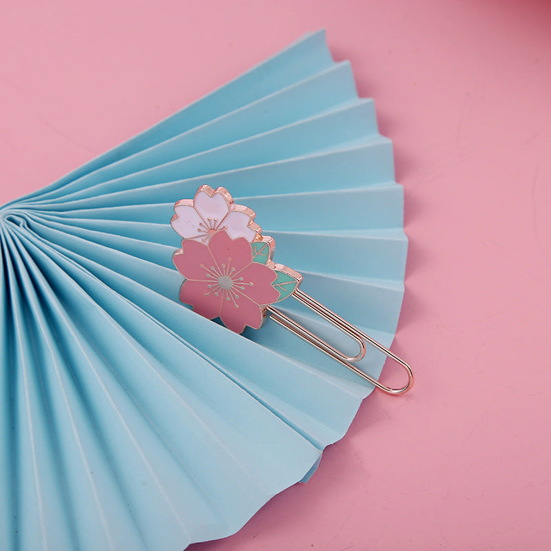 Creative Cute Girly Paper Clip Bookmark