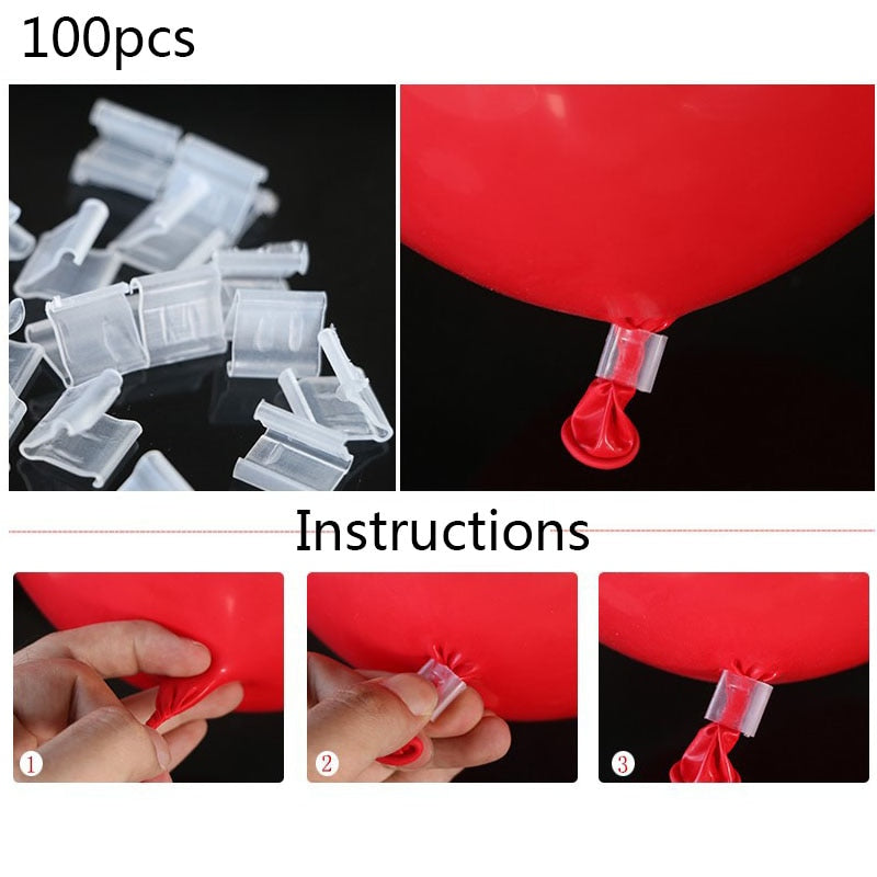 أدوات إبداعية لربط وختم البالونات 