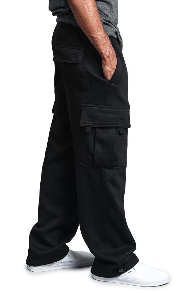 Men's Casual Multi-Pocket Loose Straight-Leg Overalls