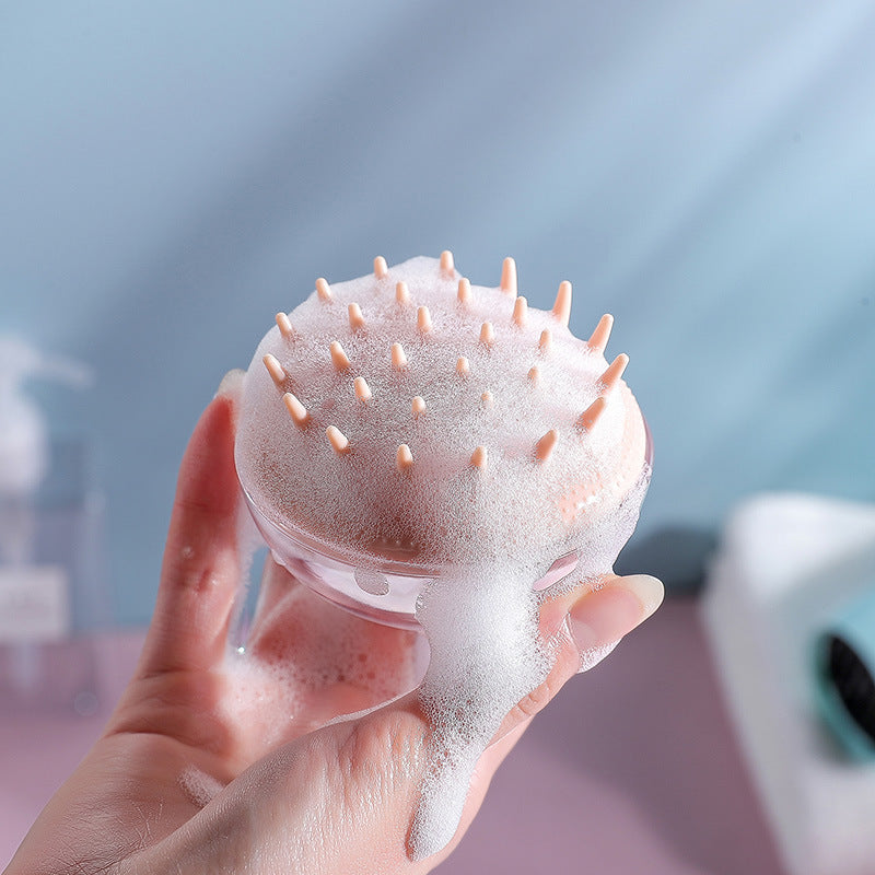 Wet And Dry Do Not Hurt Hair Silicone Shampoo Brush